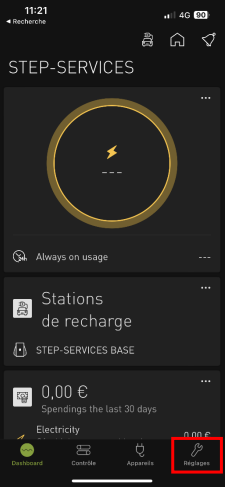 Tutoriel changement de Wifi étape