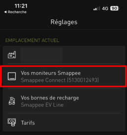 Tutoriel changement de Wifi étape