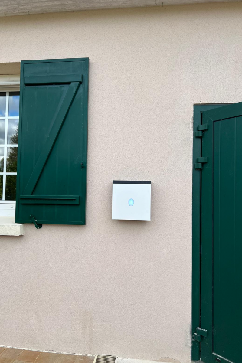 installation ev wall