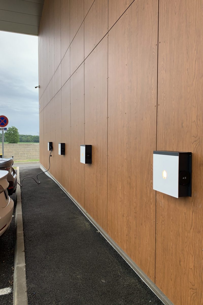 installation ev wall business
