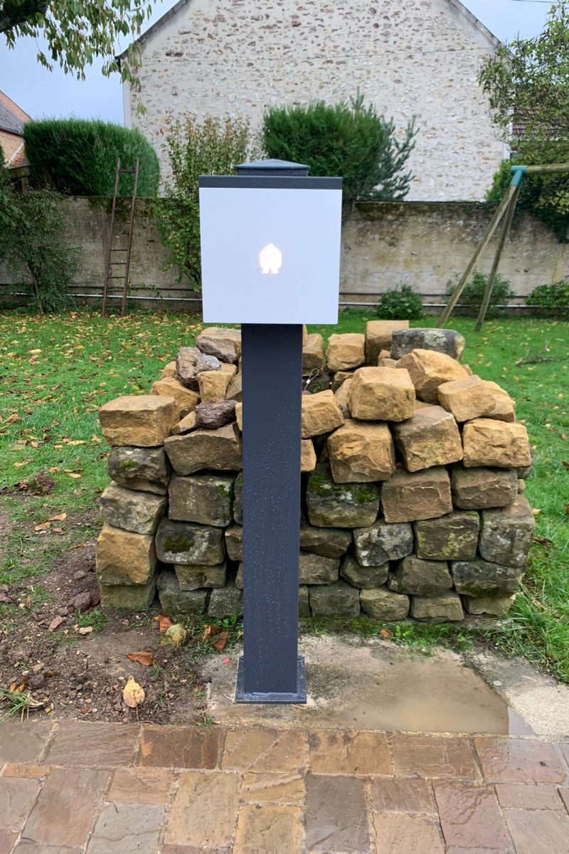 installation ev wall